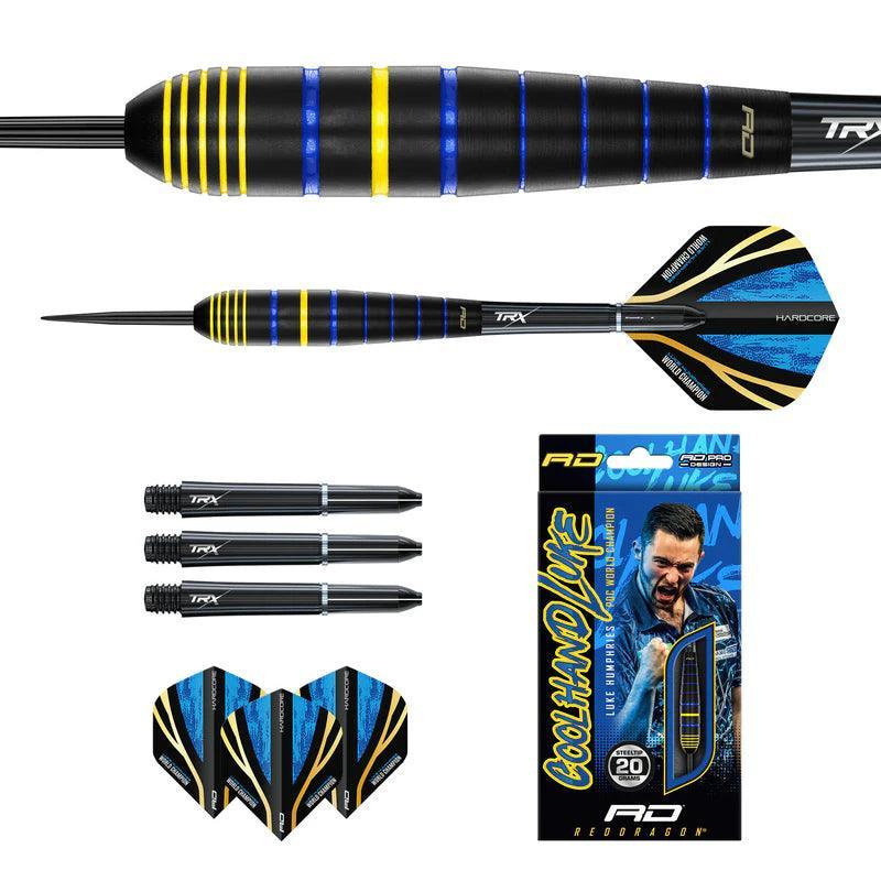 Red Dragon - Luke Humphries Wc Brass Darts - Steeldarts - Direct Darts - 5