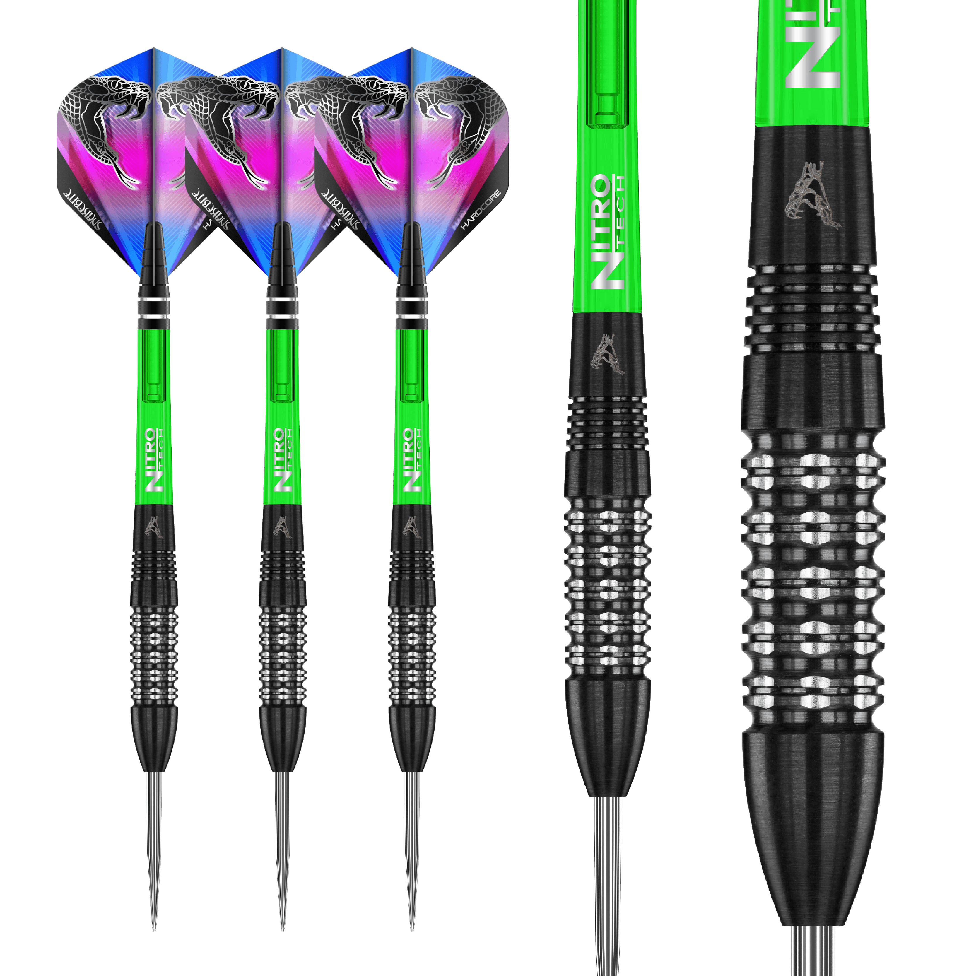 Red Dragon - Peter Wright Black Strike 90% - Steeldarts - Direct Darts - 6