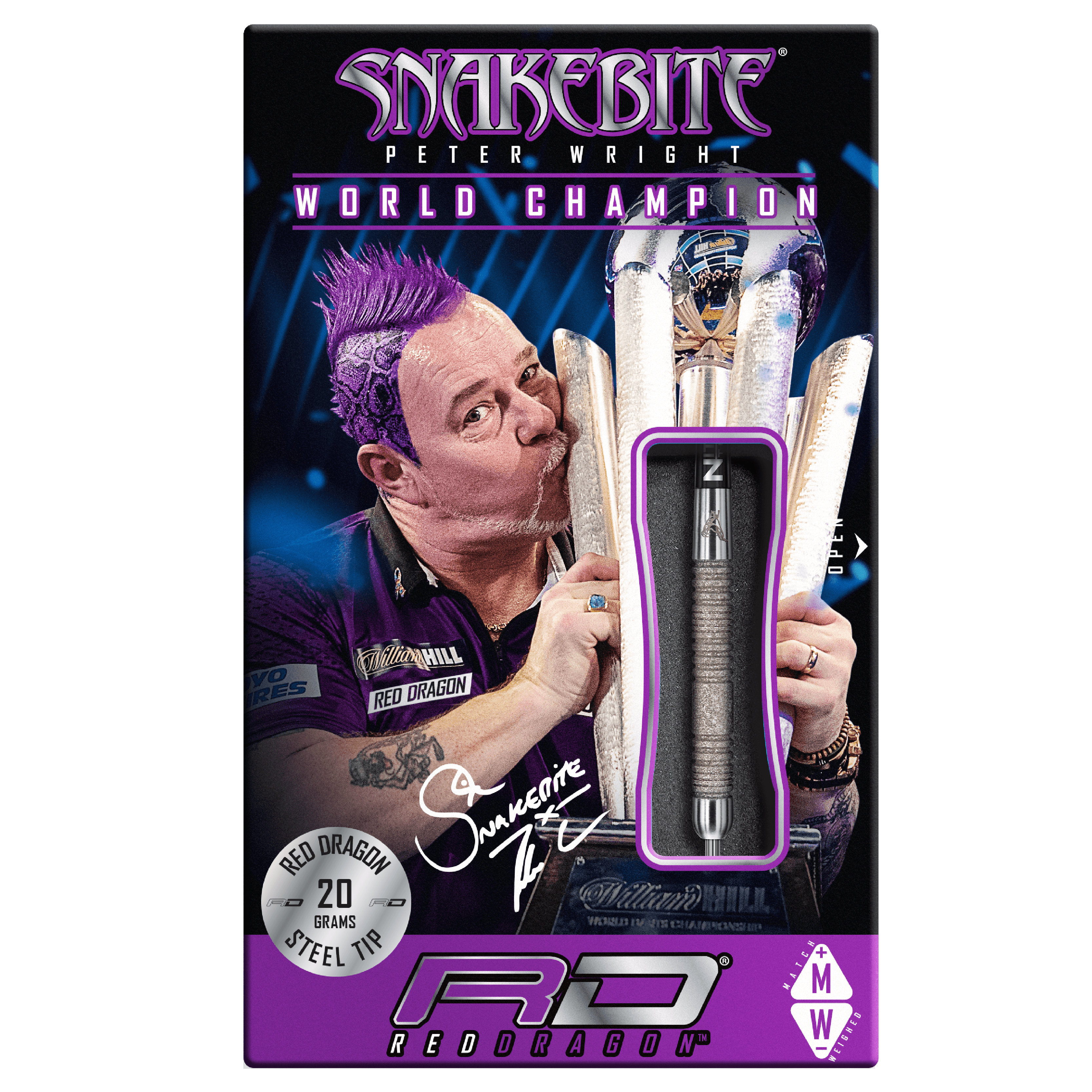 Red Dragon - Peter Wright Euro 11 Element 90% - Steeldarts - Direct Darts - 4