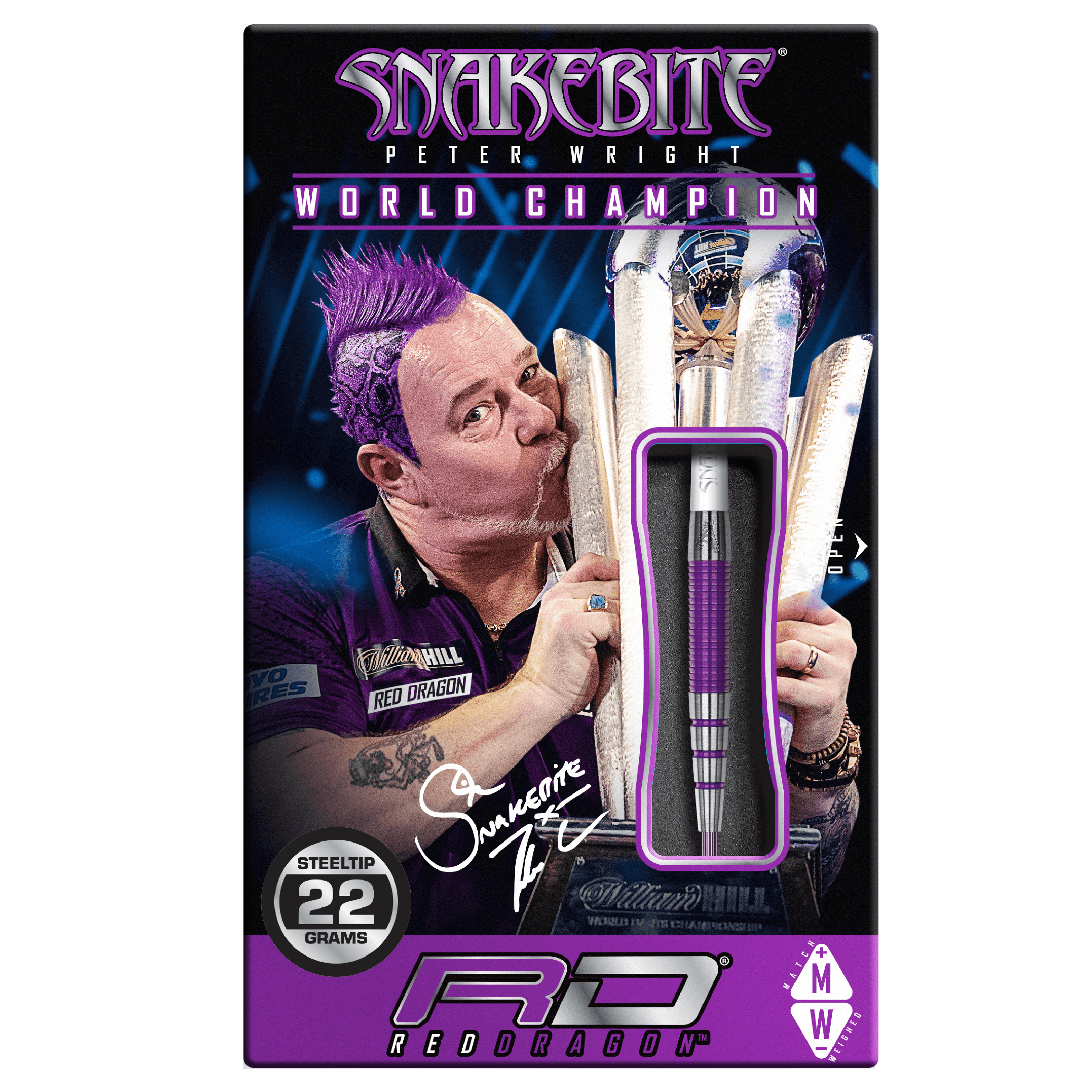 Red Dragon - Peter Wright - Pl15 Medusa 90% - Steeldarts - Direct Darts - 4