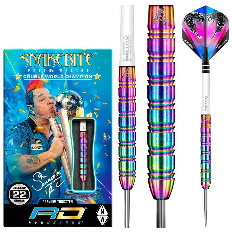 Red Dragon - Peter Wright Snakebite V1 - 85% - Steeldarts - Direct Darts - 2