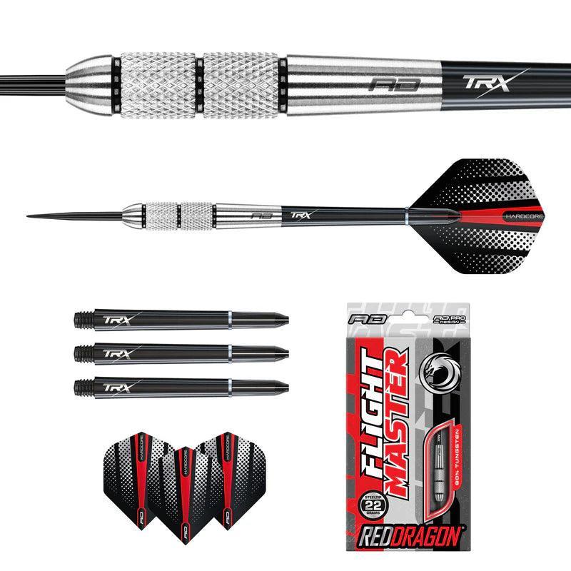 Red Dragon - Rot Flash - 80% - Steeldarts - Direct Darts - 5