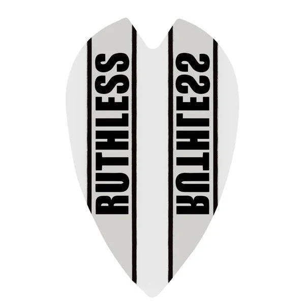 Ruthless - Clear Panel - Klar - Retro - 100 Micron - Dart Flights - Direct Darts - 1
