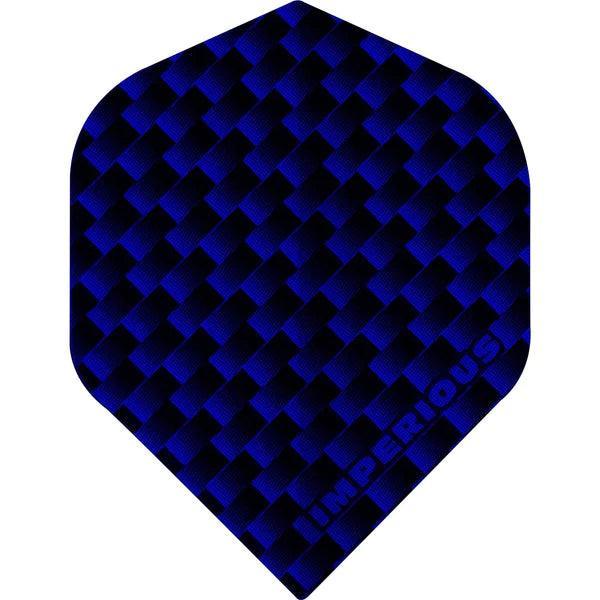 Ruthless - Imperious - Blau - No2 - 100 Micron - Dart Flights - Direct Darts - 1