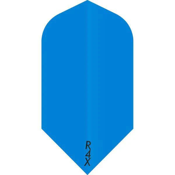 Ruthless - R4X - Solid - Blau - Slim - 100 Micron - Dart Flights - Direct Darts - 1