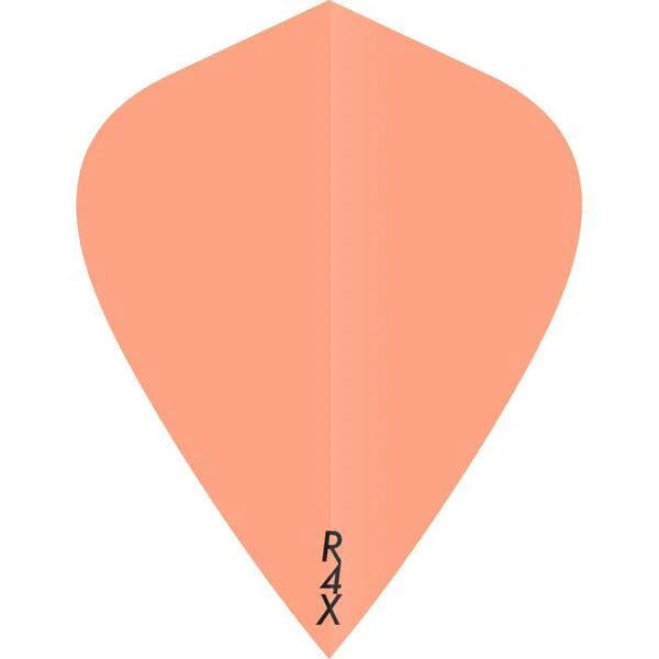 Ruthless - R4X - Solid - Orange - Kite - 100 Micron - Dart Flights - Direct Darts - 1