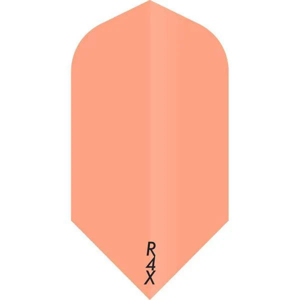 Ruthless - R4X - Solid - Orange - Slim - 100 Micron - Dart Flights - Direct Darts - 1