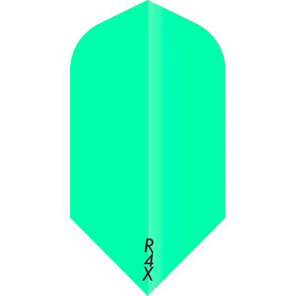 Ruthless - R4X - Solid - Grün - Slim - 100 Micron - Dart Flights - Direct Darts - 1