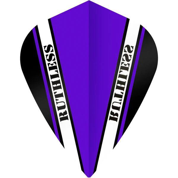 Ruthless - V100 Pro - Lila - Kite - 100 Micron - Dart Flights - Direct Darts - 1