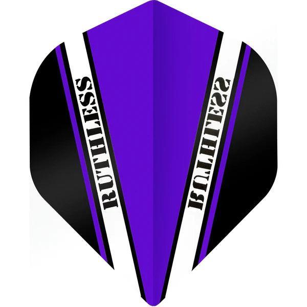 Ruthless - V100 Pro - Lila - No2 - 100 Micron - Dart Flights - Direct Darts - 1