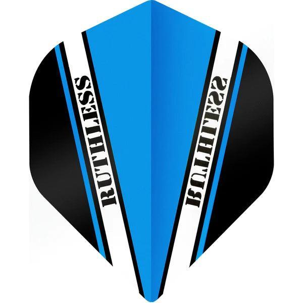 Ruthless - V100 Pro - Hell Blau - No2 - 100 Micron - Dart Flights - Direct Darts - 1