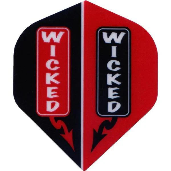 Ruthless - Wicked - Rot - No2 - 100 Micron - Dart Flights - Direct Darts - 1