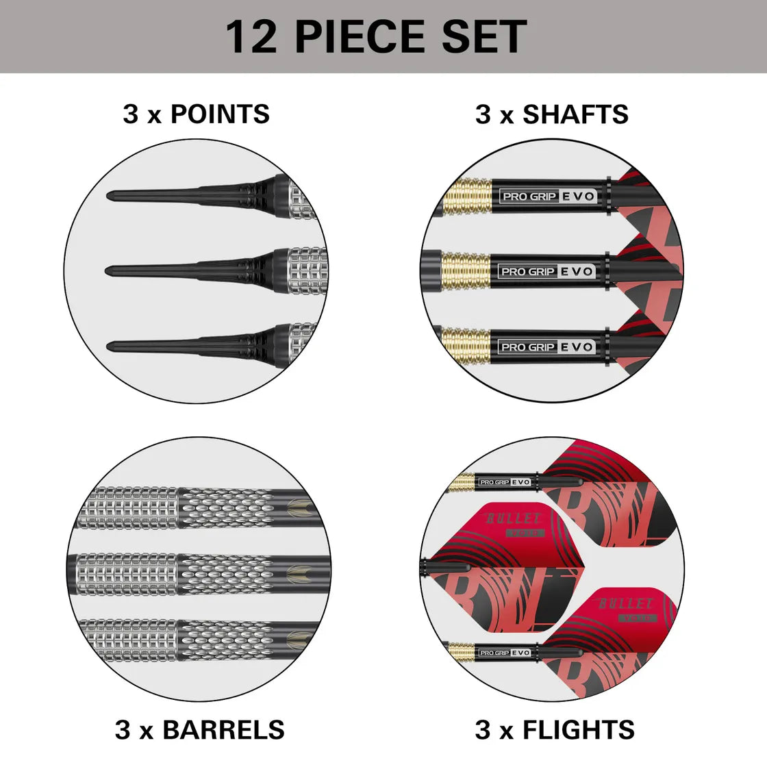 Target - Stephen Bunting G5 Void - 95% - Softdarts  - Direct Darts - 5