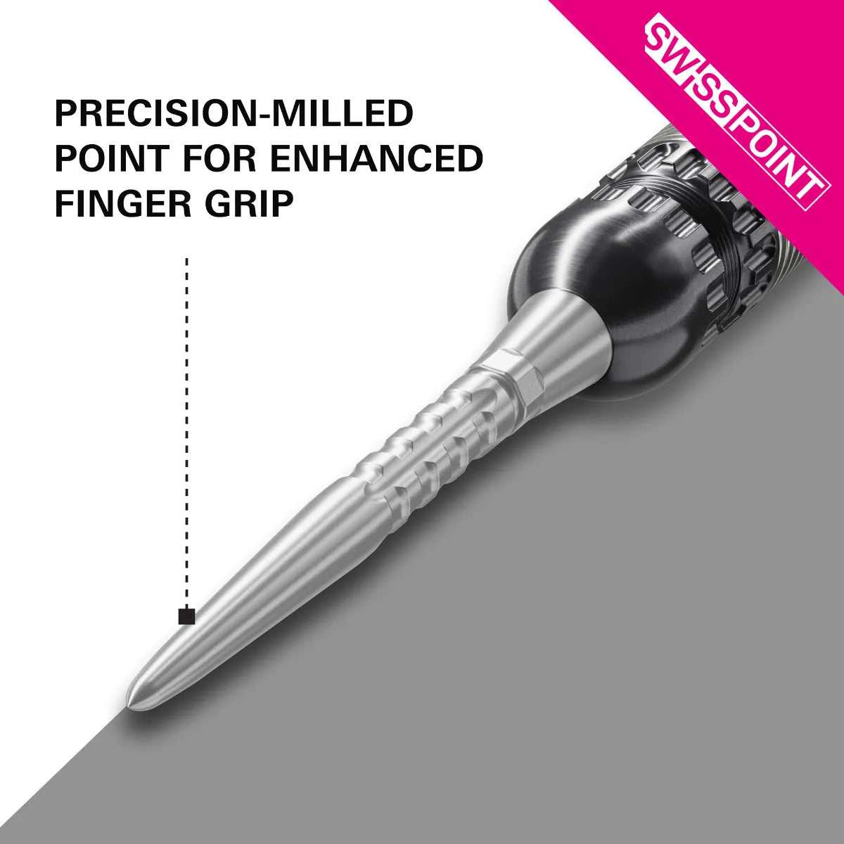 Target - Swiss Point - Storm Surge Silber - Spitzen - Direct Darts - 2