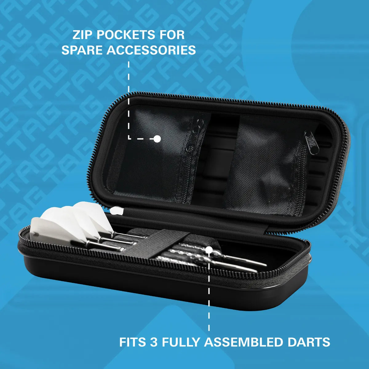 Target - Takoma Tag Blau - Darts Taschen - Direct Darts - 4