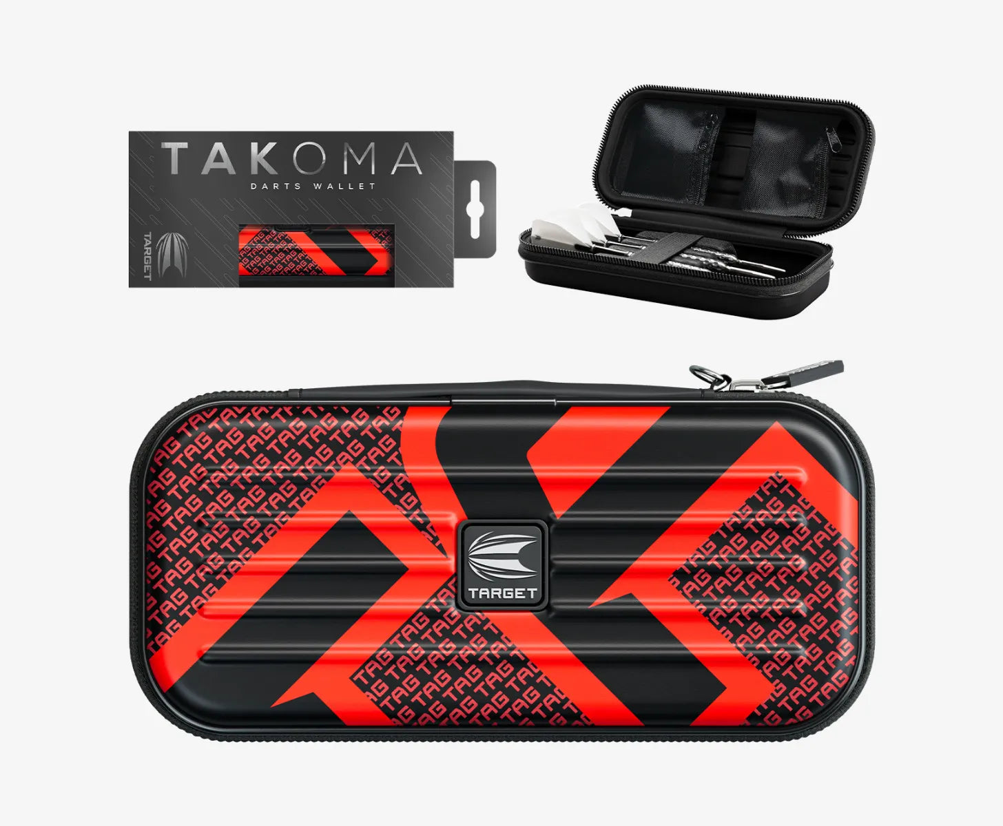 Target - Takoma Tag Rot - Darts Taschen - Direct Darts - 1