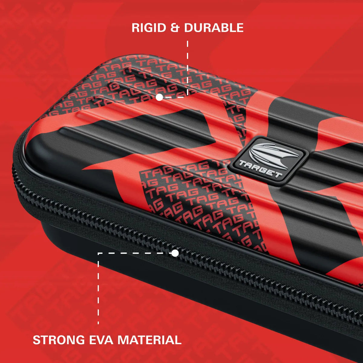 Target - Takoma Tag Rot - Darts Taschen - Direct Darts - 6