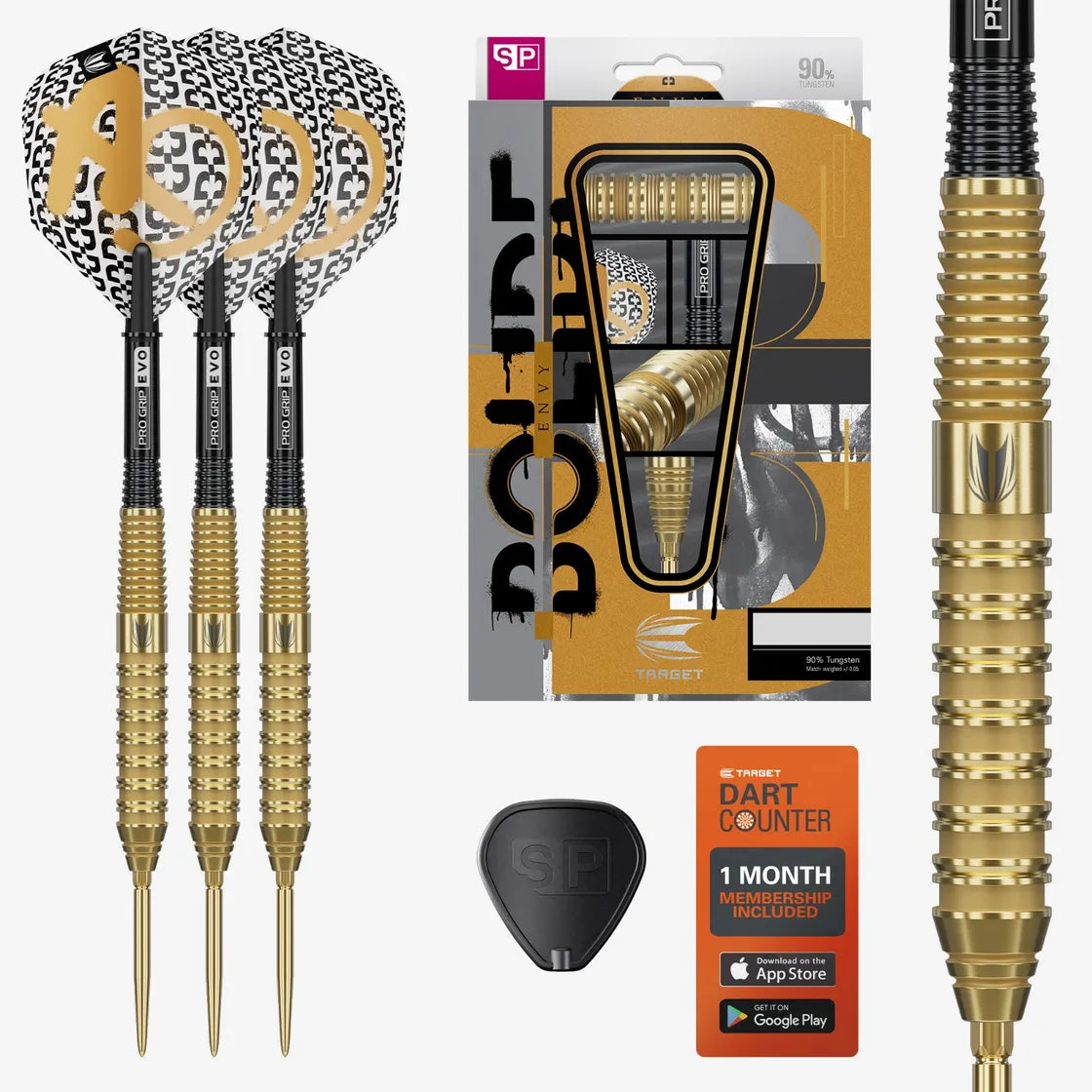 Target - Bolide Envy 02 - 90% - Steeldarts - Direct Darts - 1