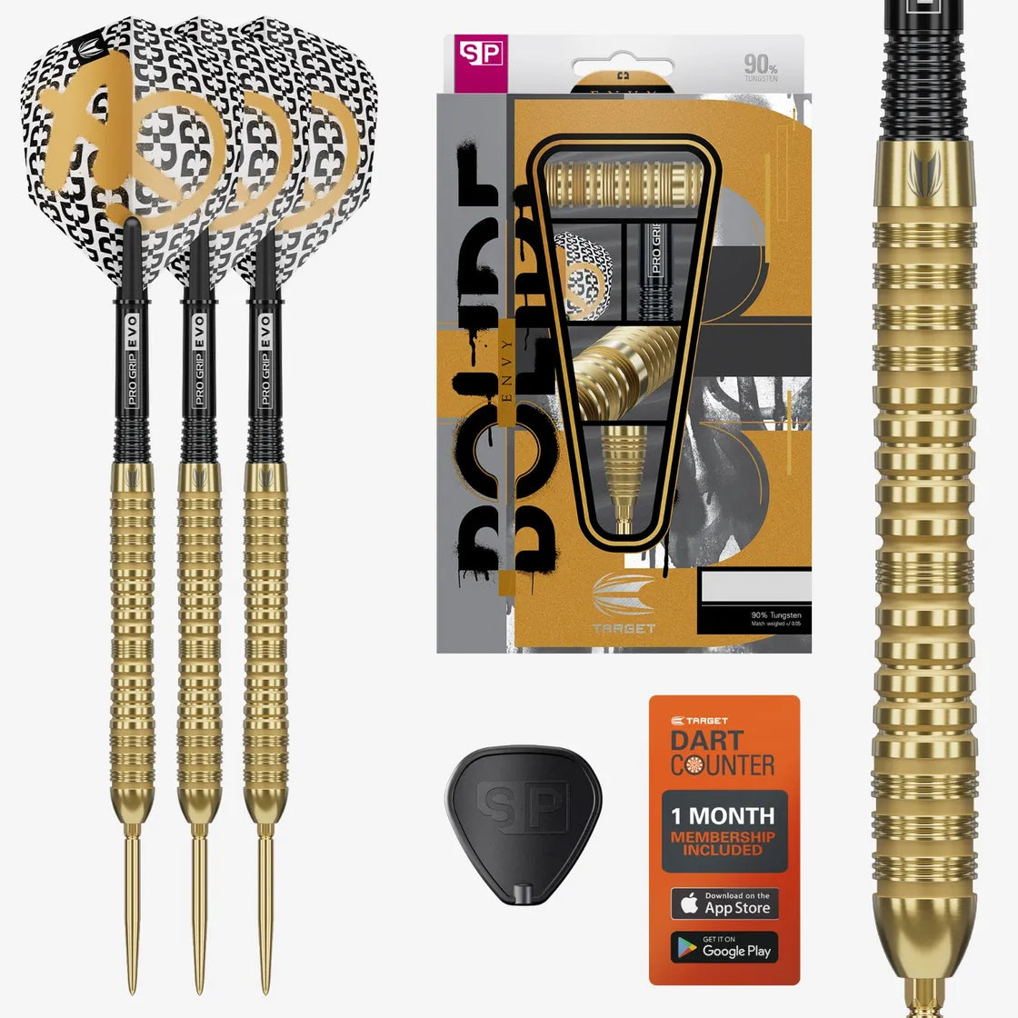 Target - Bolide Envy 04 - 90% - Steeldarts - Direct Darts - 1