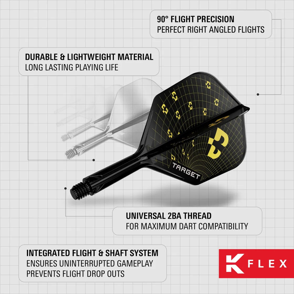 Target - K-Flex - Bolide - No6 - Flight System - Direct Darts - 5