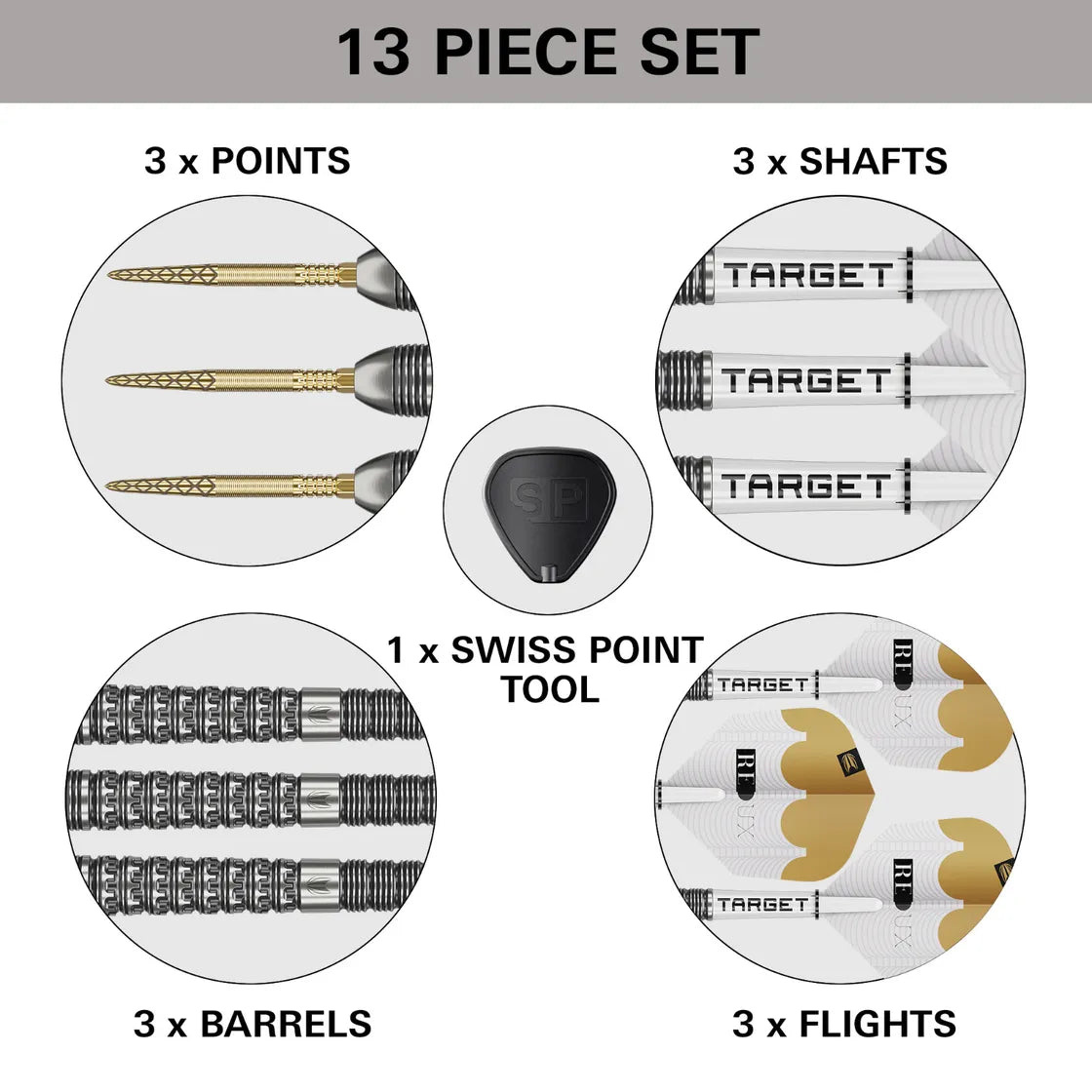 Target - Redux 03 - 90% -Steeldarts - Direct Darts - 4