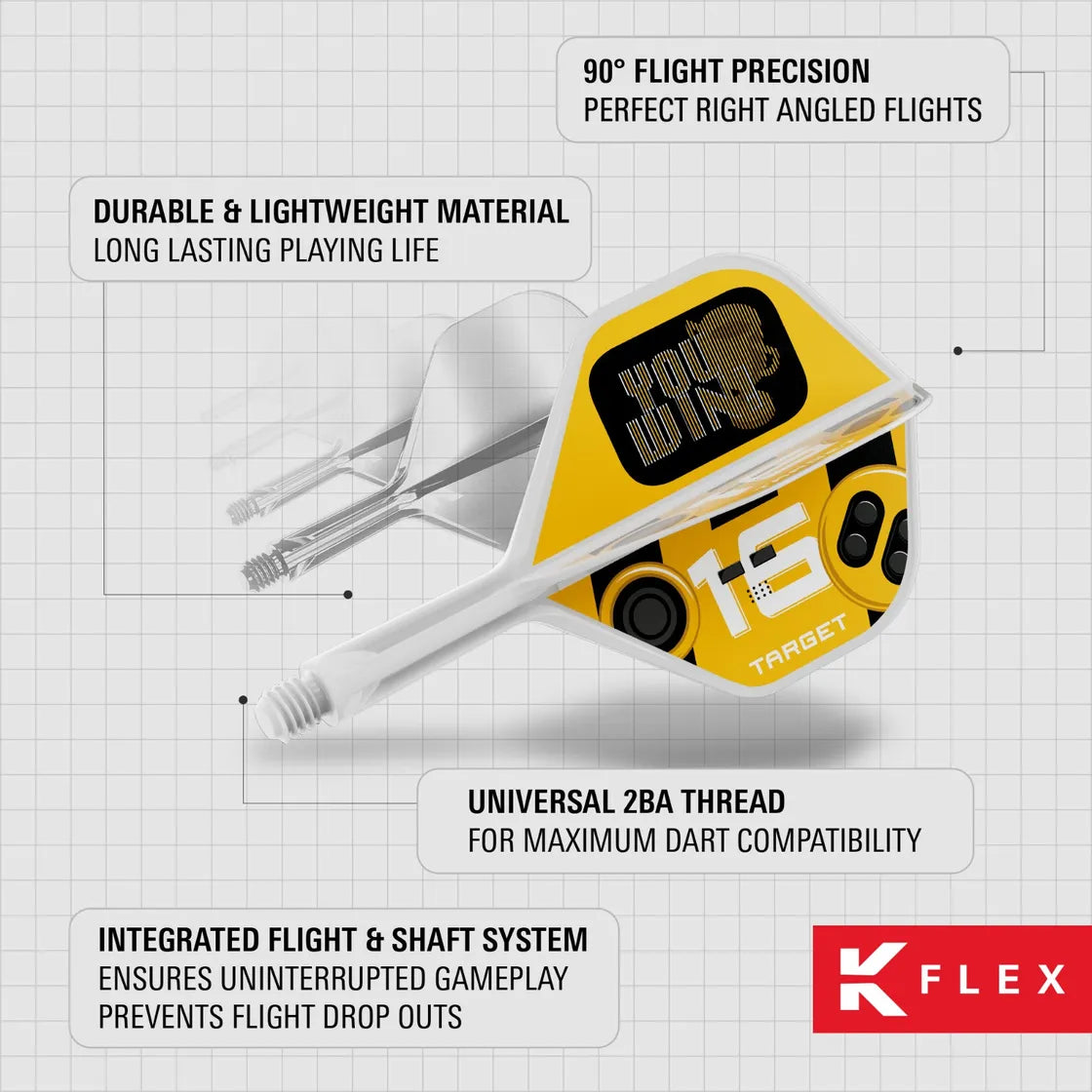 Target - K-Flex - You Win - No2 - Flight System - Direct Darts - 5