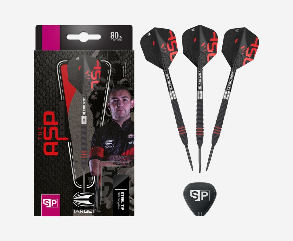 Target - Nathan Aspinall 80% Schwarz Sp - Steeldarts - Direct Darts - 2
