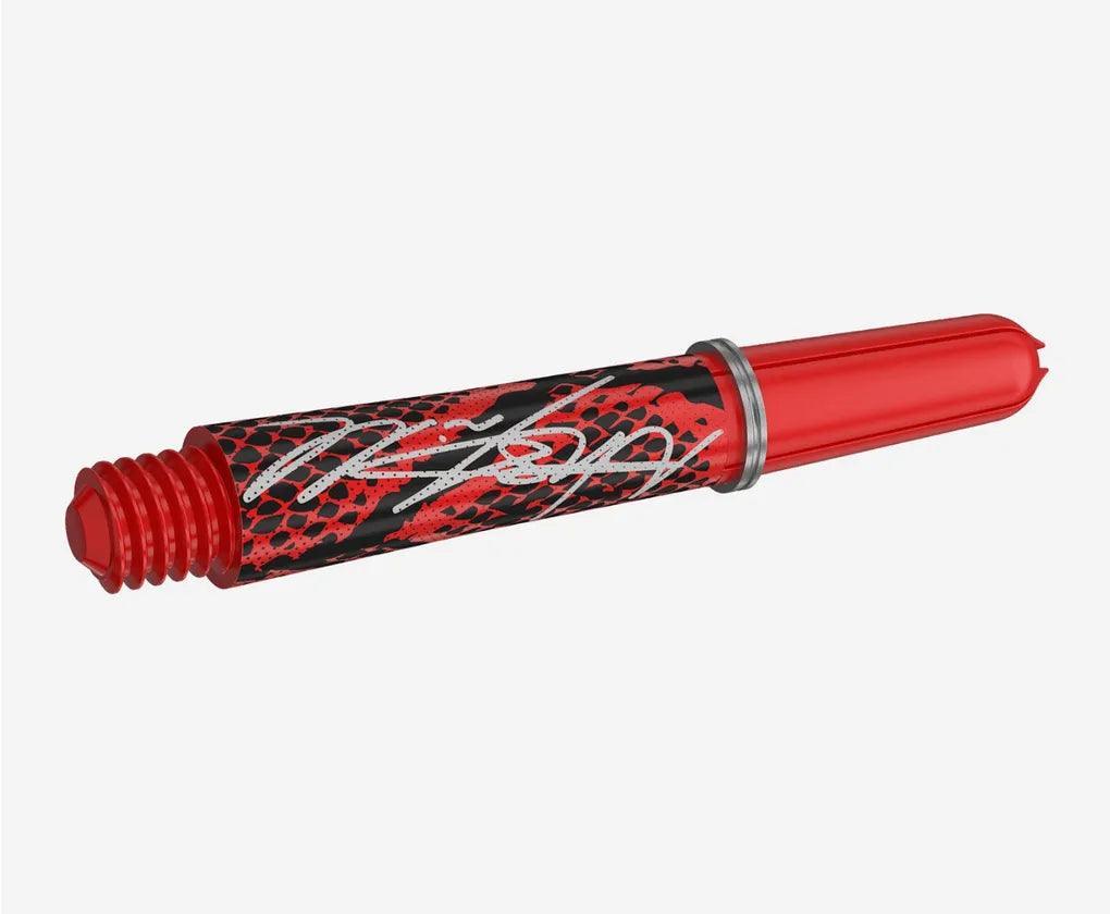 Target - Nathan Aspinall Schwarz & Rot Pro Grip - Dart Shafts  - Direct Darts - 1