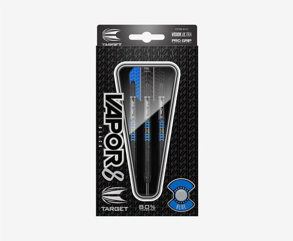 Target - Vapor8 Schwarz & Blau 80% - Steeldarts - Direct Darts - 2