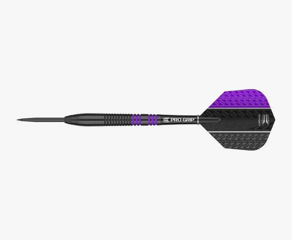 Target - Vapor8 Schwarz & Lila 80% - Steeldarts - Direct Darts - 2