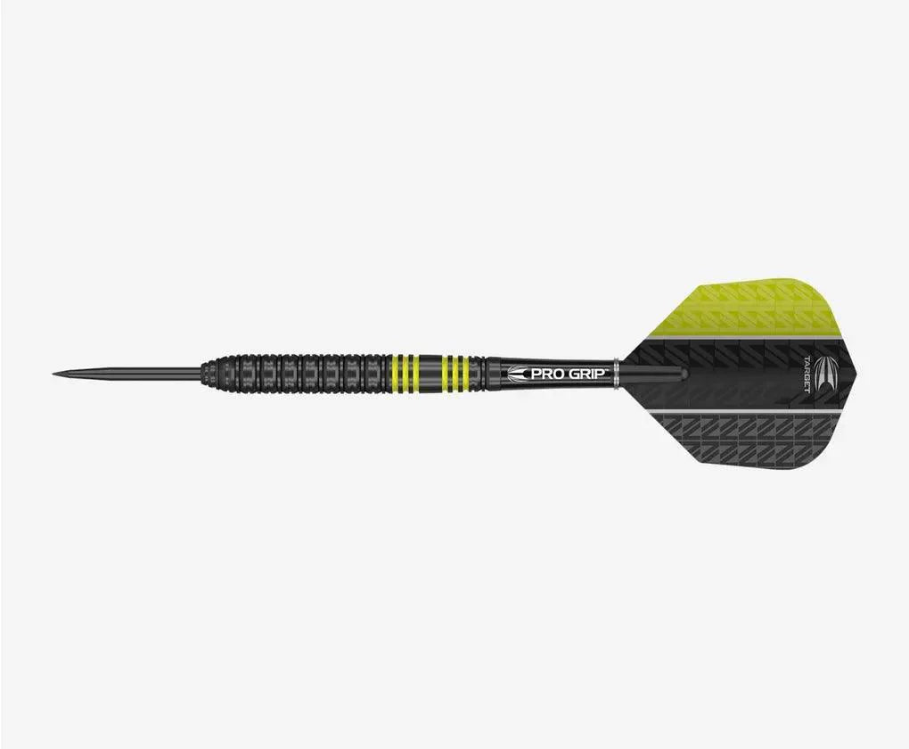 Target - Vapor8 Schwarz & Gelb 80% - Steeldarts - Direct Darts - 2