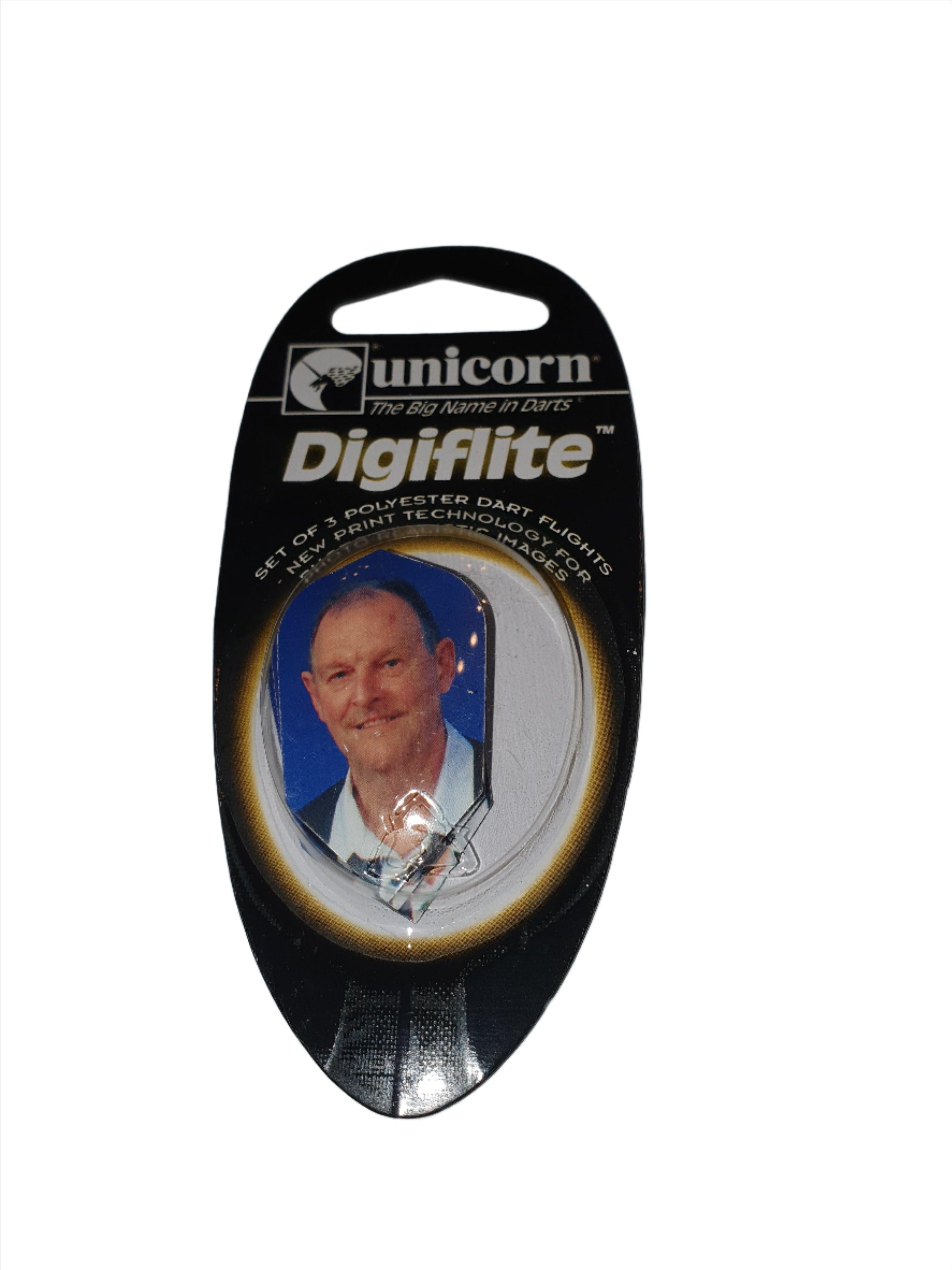 Unicorn - Authentic - Col Image - Bob Anderson - Slim - 100 Micron - Dart Flights - Direct Darts - 1