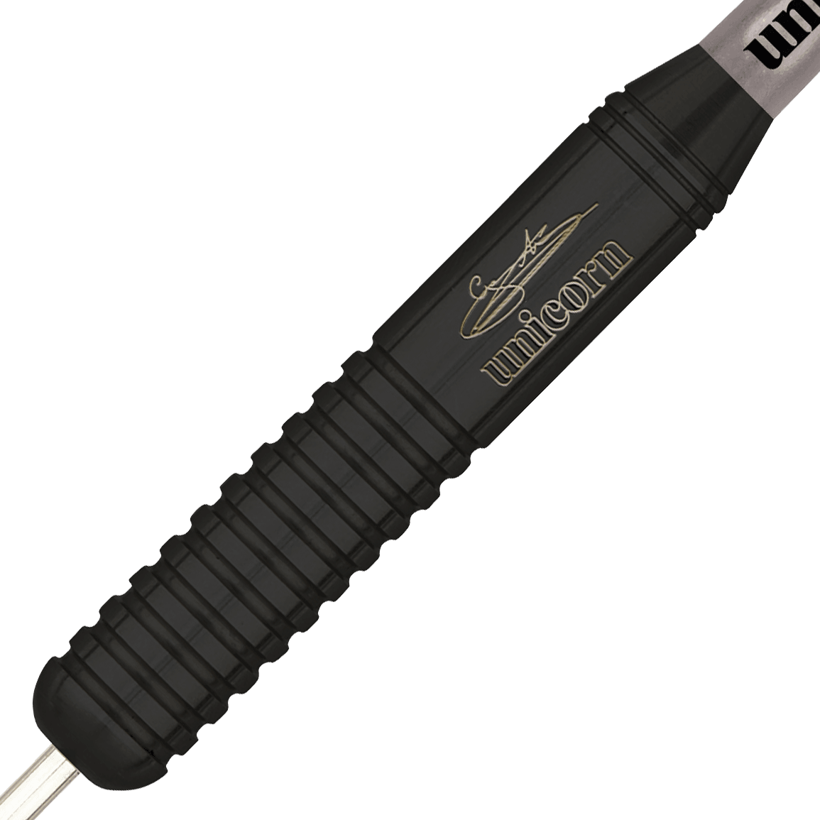 Unicorn - Black Brass Gary Anderson Style 1- Steeldarts - Direct Darts - 1