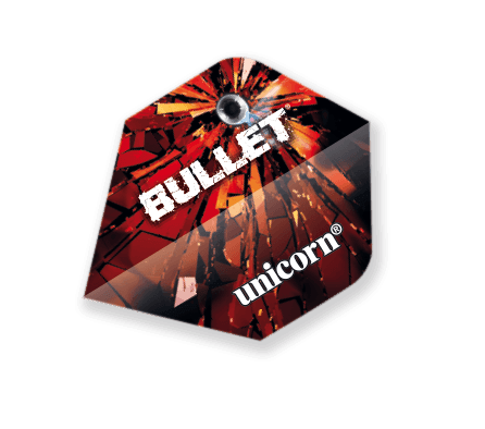 Unicorn - Core Plus Bullet - 75 Micron - Darts Flights - Direct Darts - 1