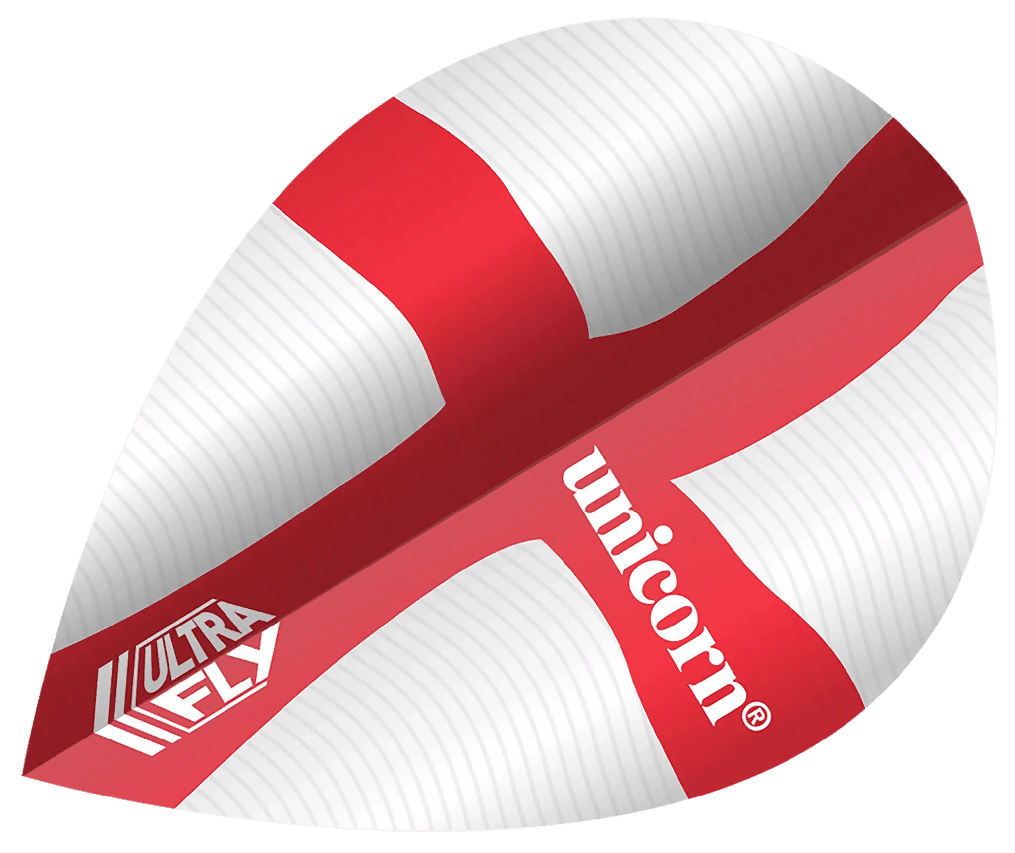 Unicorn - Core - Polyflite - St. George Flag - Slim - 75 Micron - Dart Flights - Direct Darts - 1