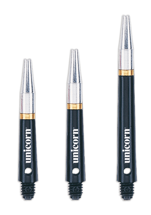 Unicorn - Gripper 360 Schwarz - Dart Shafts - Direct Darts - 1
