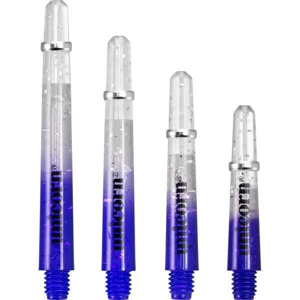 Unicorn - Gripper 4 Elememts 2 Tone Blau/Víztisztíta - Dart Shafts - Direct Darts - 1