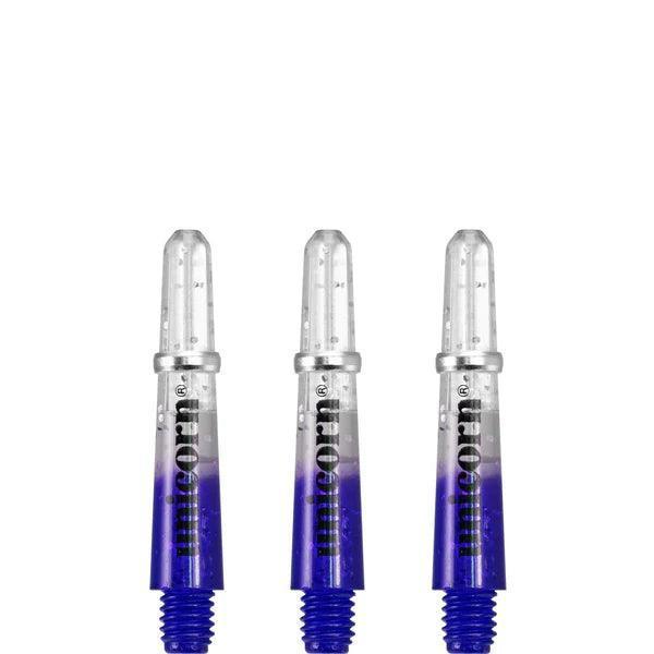 Unicorn - Gripper 4 Elememts 2 Tone Blau/Víztisztíta - Dart Shafts - Direct Darts - 5