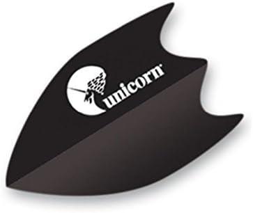 Unicorn - Maestro - Black - Fin - 100 Micron - Dart Flights - Direct Darts - 1