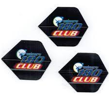 Unicorn - Polyflite - Unicorn 180 Club - Plus - 100 Micron - Dart Flights - Direct Darts - 1