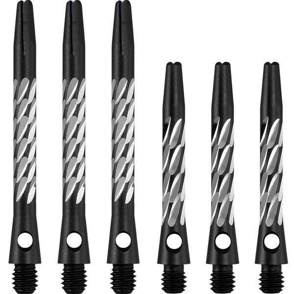 Unicorn - Premier Aluminium Schwarz - Dart Shafts - Direct Darts - 1
