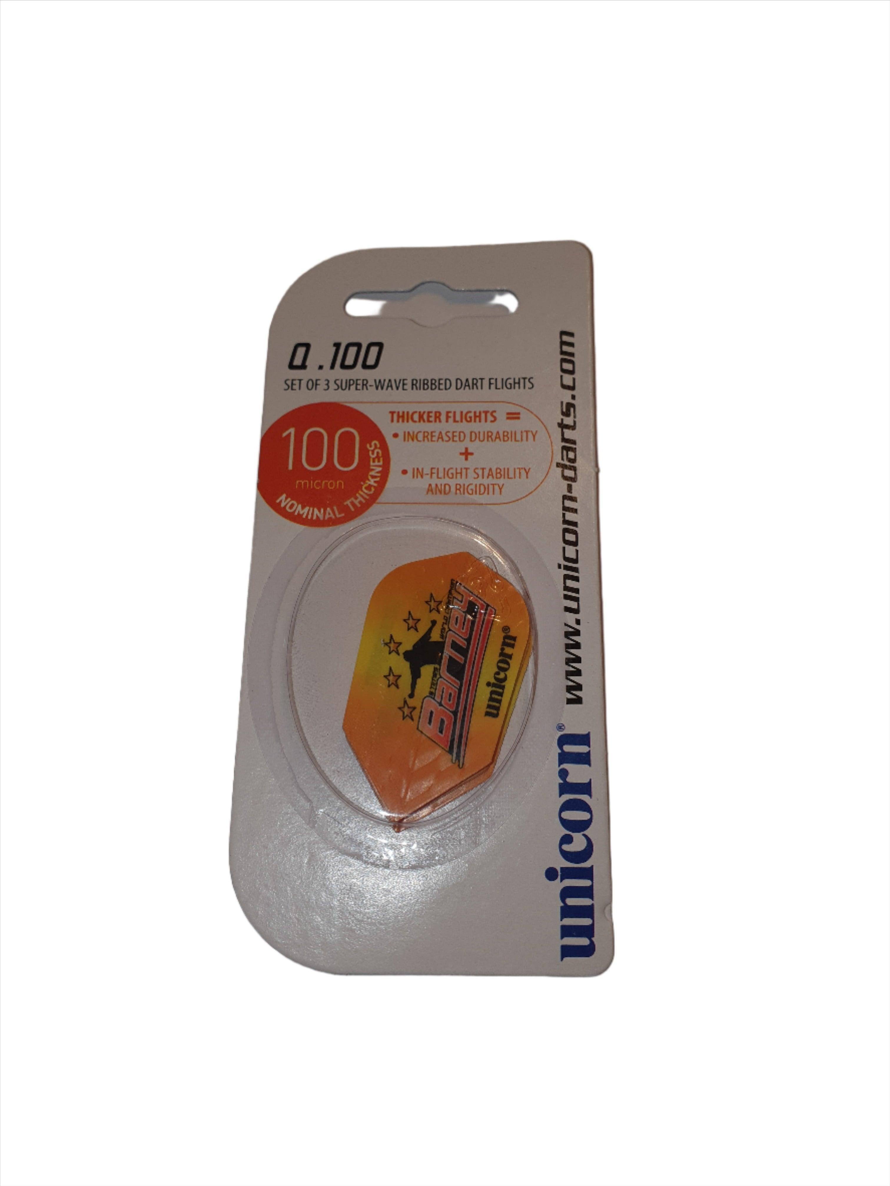 Unicorn - Q2 - Rvb 5 Times - Gold - Slim - 100 Micron - Dart Flights - Direct Darts - 1