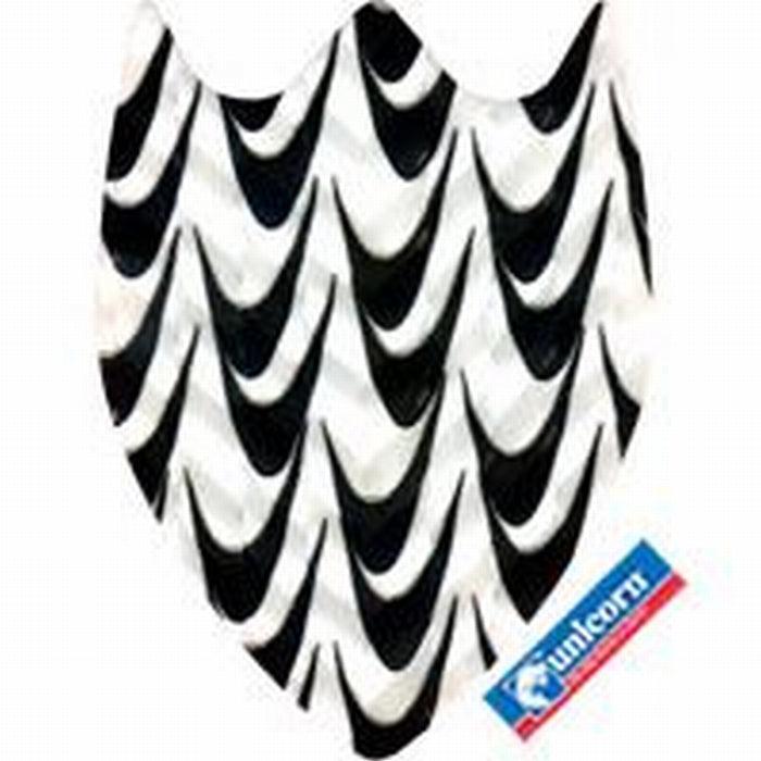 Unicorn - Q2 - White - Fin - 100 Micron - Dart Flights - Direct Darts - 1