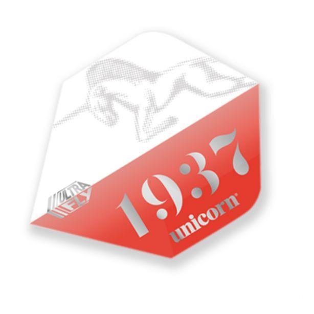 Unicorn - Ultrafly - Icon - Rot - Big Wing - 100 Micron - Dart Flights - Direct Darts - 1