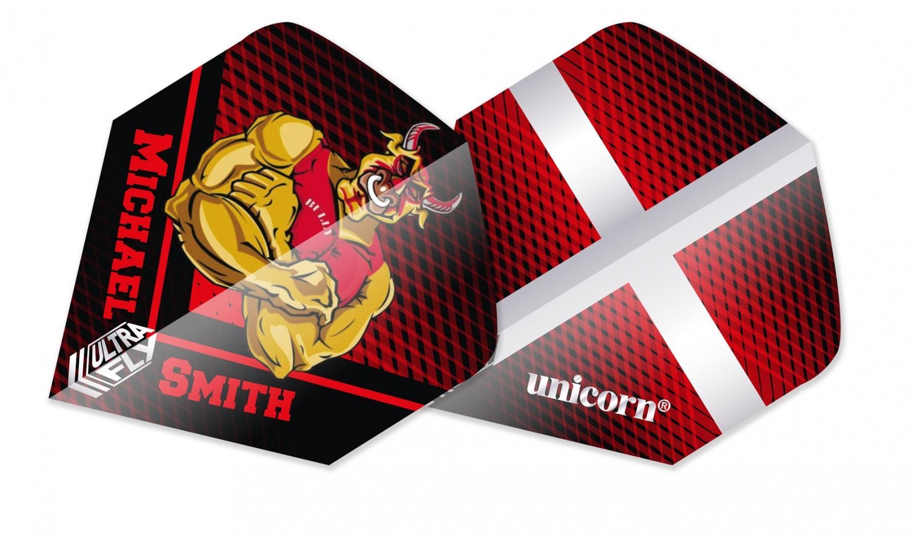 Unicorn - Ultrafly Michael Smith - 100 Micron - Darts Flights - Direct Darts - 1