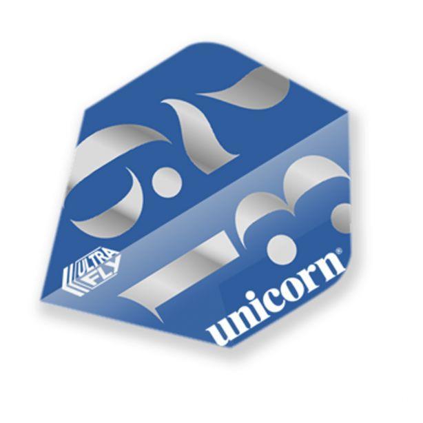 Unicorn - Ultrafly - Origins - Blue - Big Wing - 100 Micron - Dart Flights - Direct Darts - 1