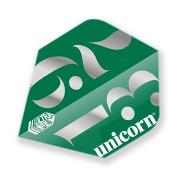 Unicorn - Ultrafly - Origins - Green - Big Wing - 100 Micron - Dart Flights - Direct Darts - 1