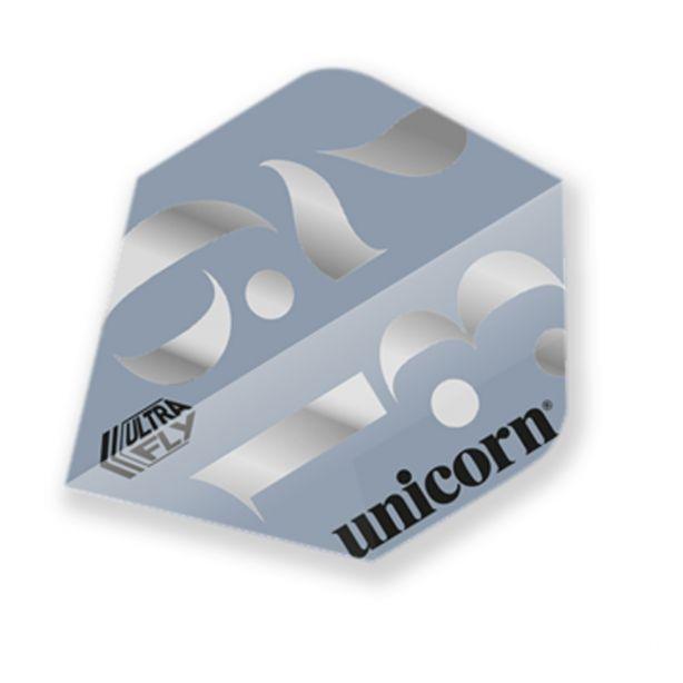 Unicorn - Ultrafly - Origins - Silver - Big Wing - 100 Micron - Dart Flights - Direct Darts - 1