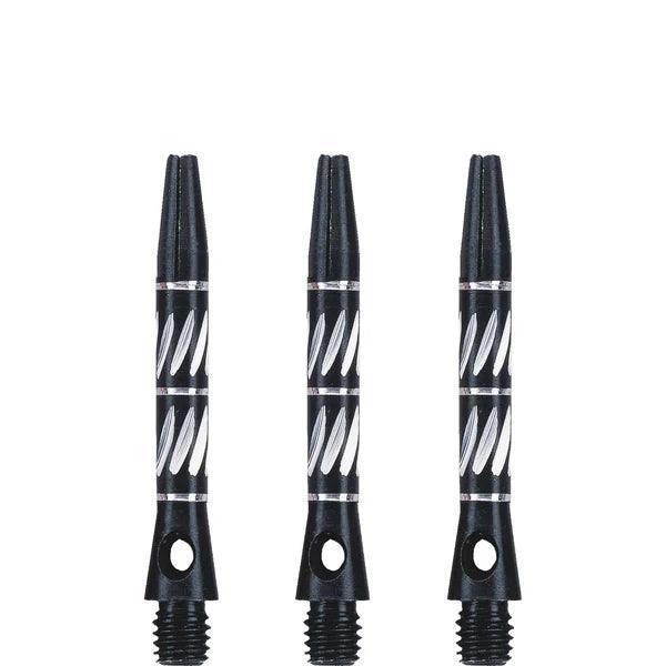Unicorn - W/Champion Aluminium Schwarz - Dart Shafts - Direct Darts - 2