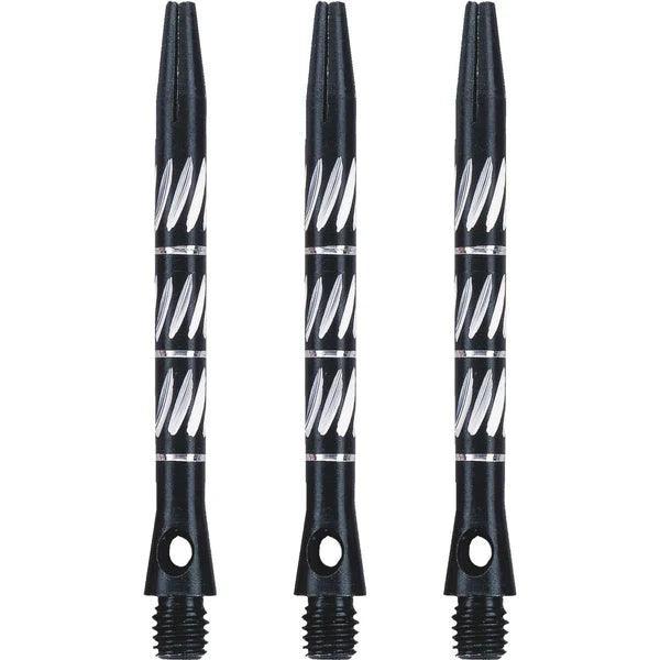 Unicorn - W/Champion Aluminium Schwarz - Dart Shafts - Direct Darts - 3